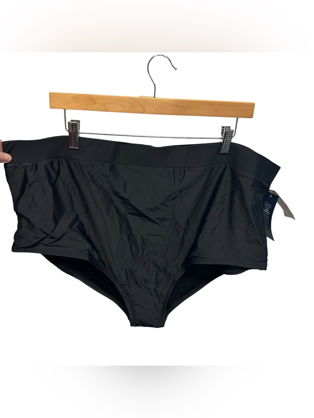 Aqua Couture women’s swim bottoms black size 3x New w/tags